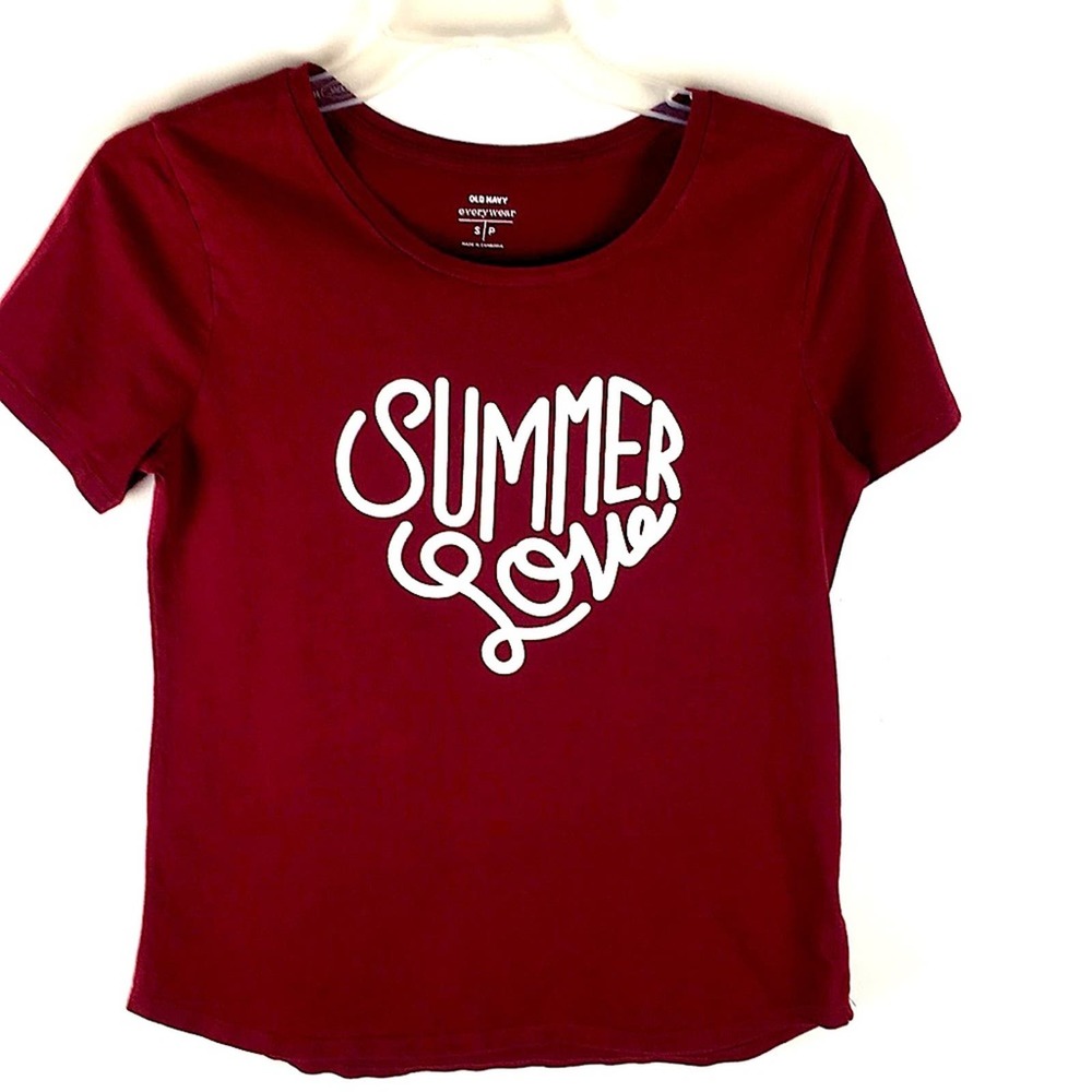 Old Navy's woman's soft smooth, comfortable cotton tee shirt size S petite